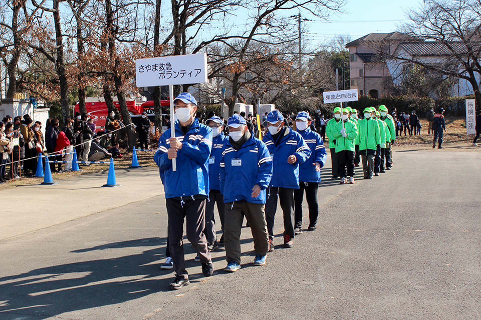 さやま救急ボランティアの活動状況